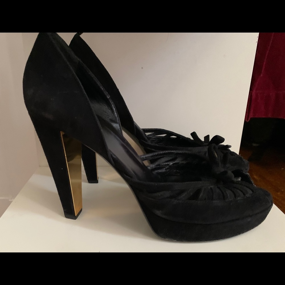 Vintage Retro Gucci Platform High Heels sz9